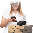 Телефон и мобильный регистратор для доставки еды для магазинов, кафе, аптек на saby.ru